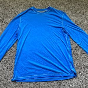 Blue Orvis Long Sleeve